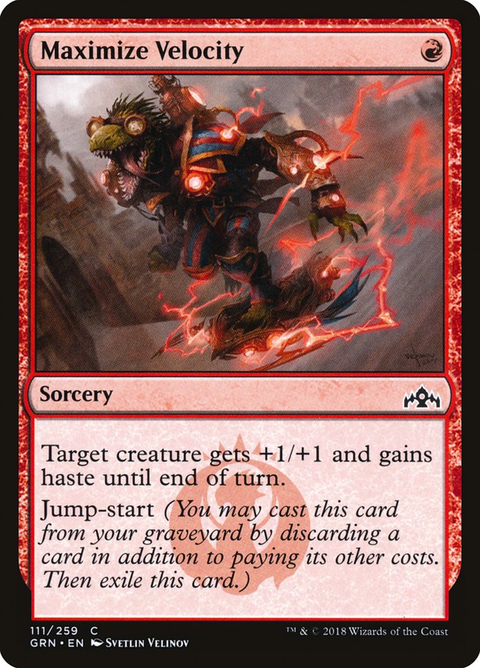 Maximize Velocity MTG Singles | Guilds of Ravnica #111