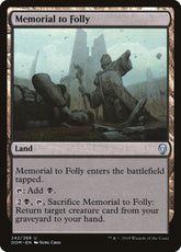 Memorial to Folly Dominaria #242