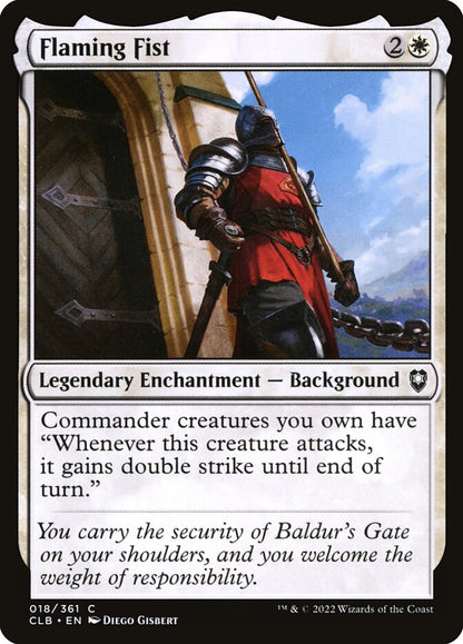 Flaming Fist - Commander Legends #018