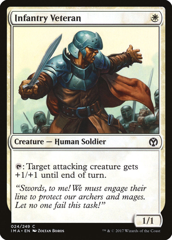 Infantry Veteran - Iconic Masters #024