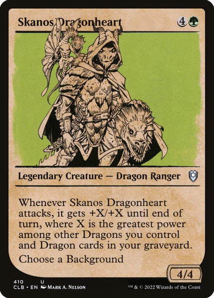 Skanos Dragonheart - Commander Legends #410 Card Front