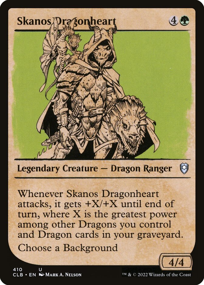 Skanos Dragonheart - Commander Legends #410