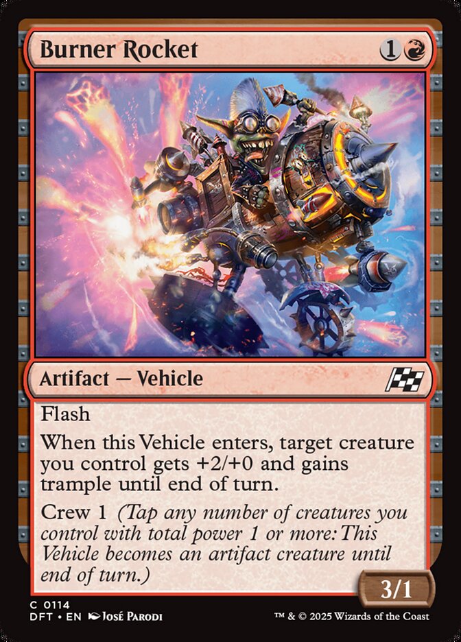 Burner Rocket Aetherdrift #114