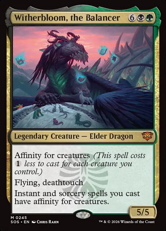 Witherbloom, the Balancer Secrets of Strixhaven #245Card Front
