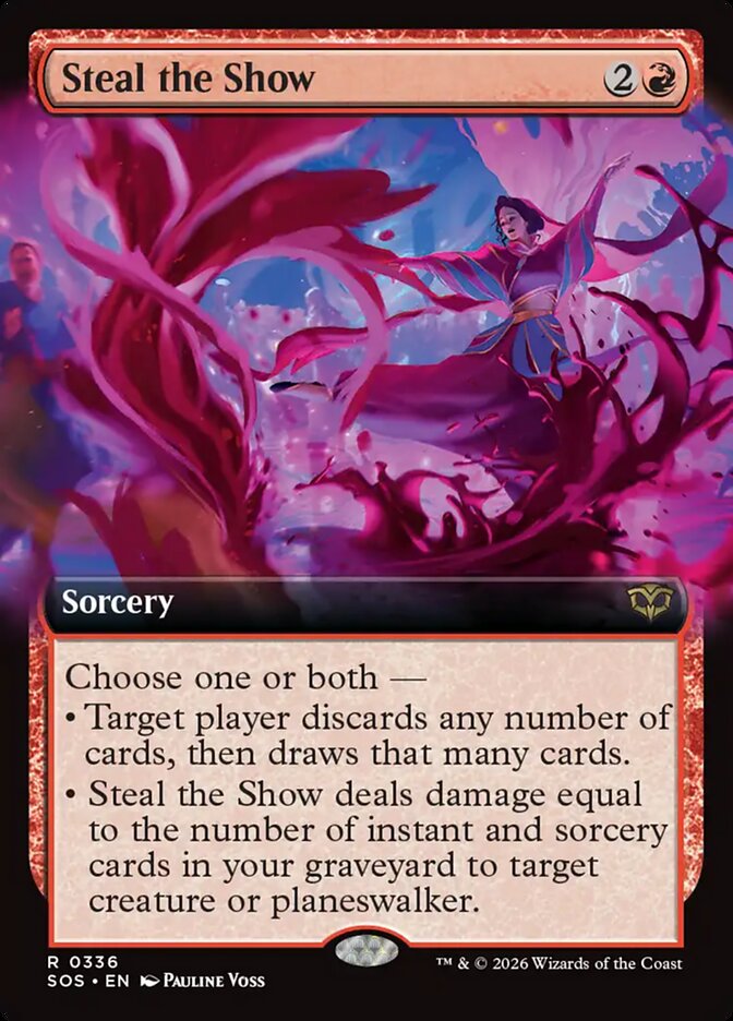 Steal the Show Secrets of Strixhaven Extended Art #336Card Front