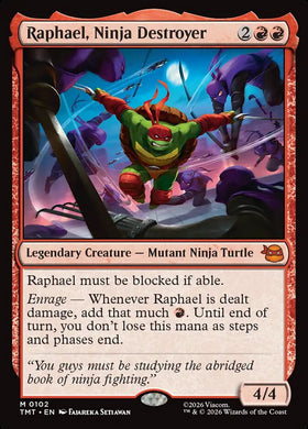 Raphael, Ninja Destroyer Teenage...