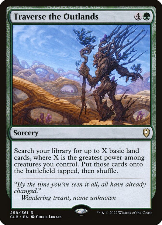 Traverse the Outlands - Commande...