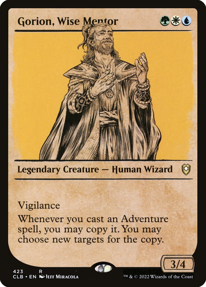 Gorion, Wise Mentor - Commander Legends #423