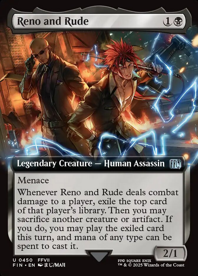 Extended Art Reno and Rude Final Fantasy #450