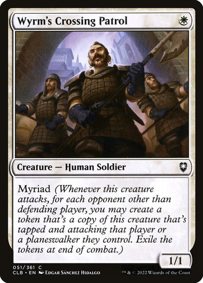 Wyrm's Crossing Patrol - Commander Legends #051