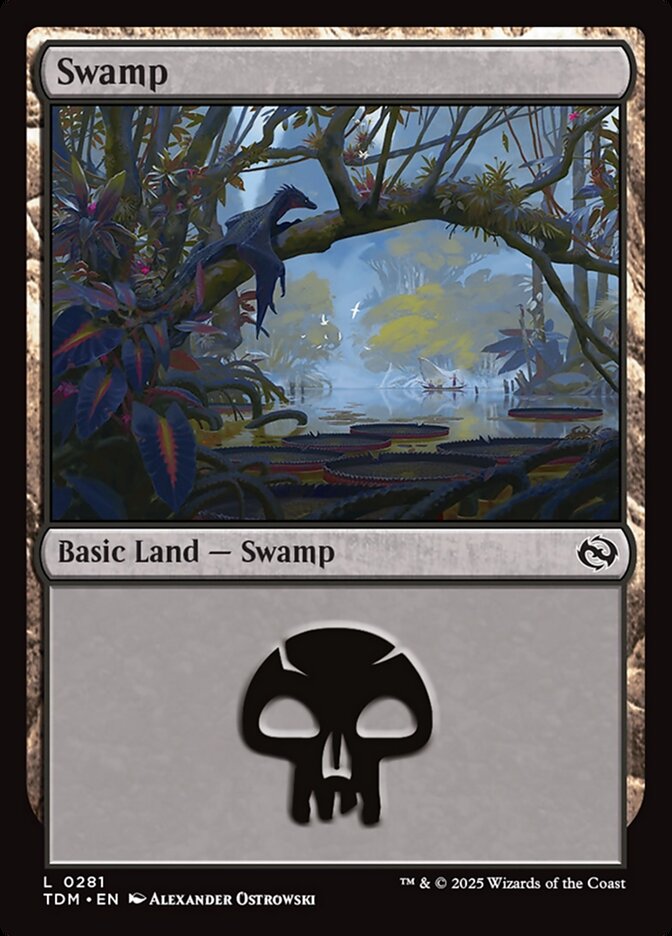 Swamp Tarkir Dragonstorm #281