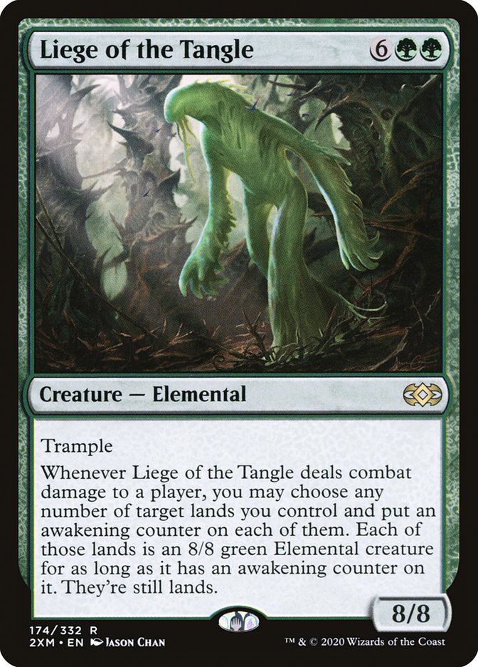 Liege of the Tangle Double Masters #174 Card Front