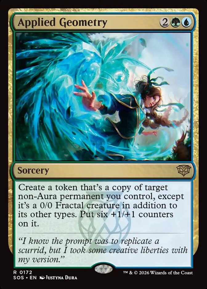 Applied Geometry Secrets of Strixhaven #172Card Front
