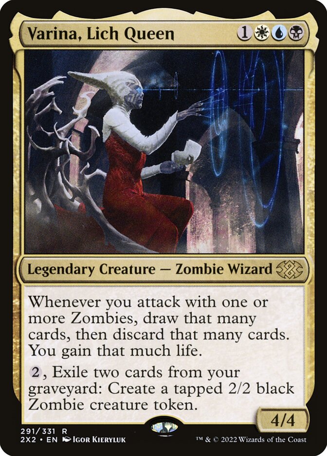 Varina, Lich Queen Double Masters 2 #291 | MTG Singles