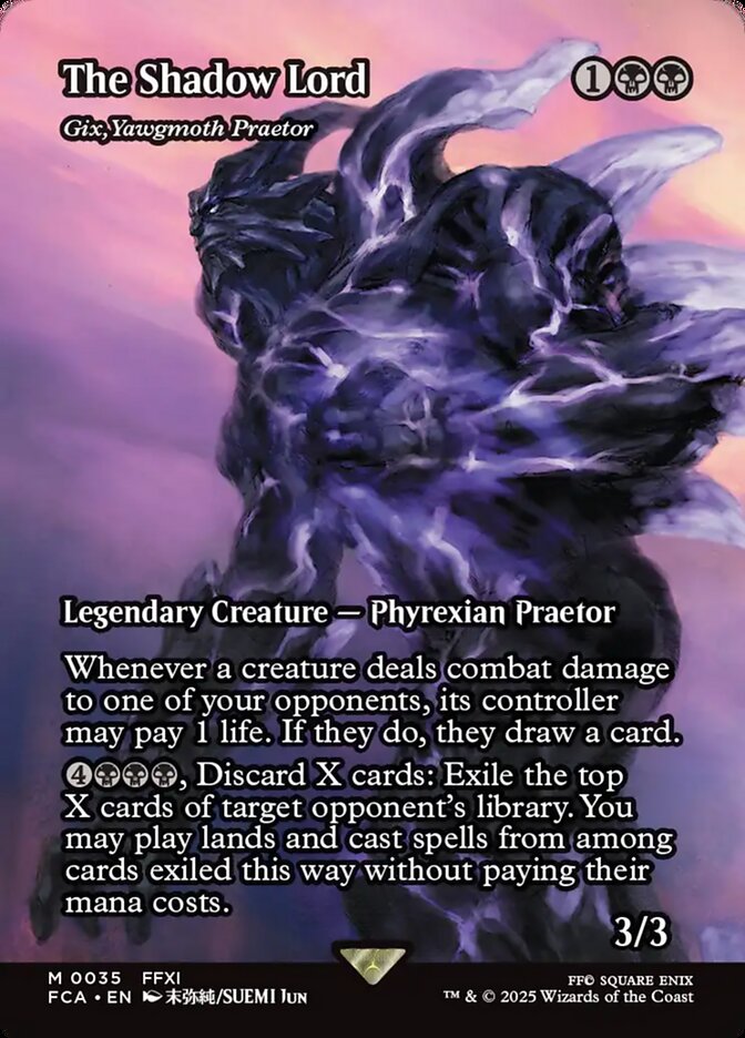 Gix, Yawgmoth Praetor Final Fantasy Through The Ages #035 Card Front
