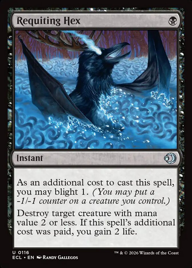 Requiting Hex Lorwyn Eclipsed #116