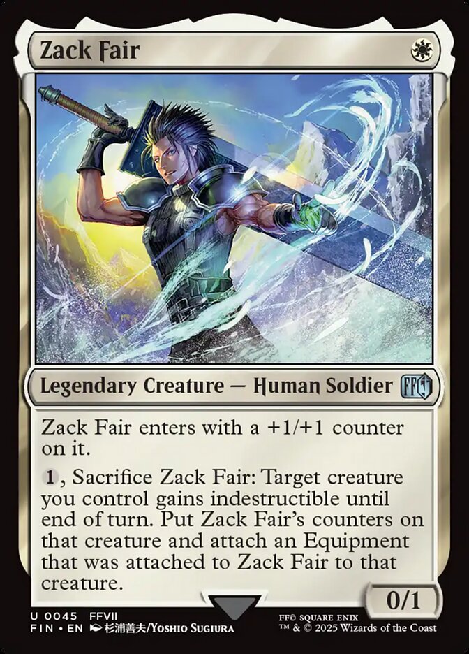 Zack Fair Final Fantasy #045