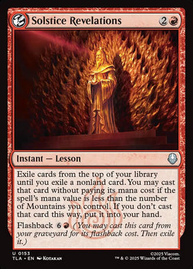 Solstice Revelations Avatar The ...