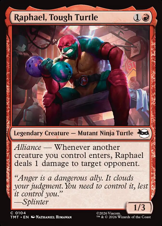 Raphael, Tough Turtle Teenage Mutant Ninja Turtles #104
