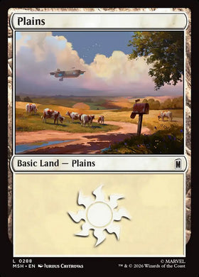 Marvel Superheroes Plains Card F...