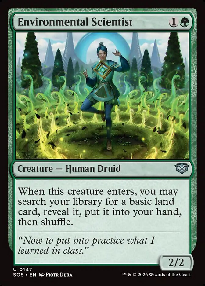 Environmental Scientist Secrets of Strixhaven #147Card Front