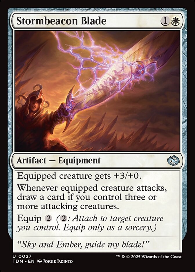 Stormbeacon Blade Tarkir Dragonstorm #027