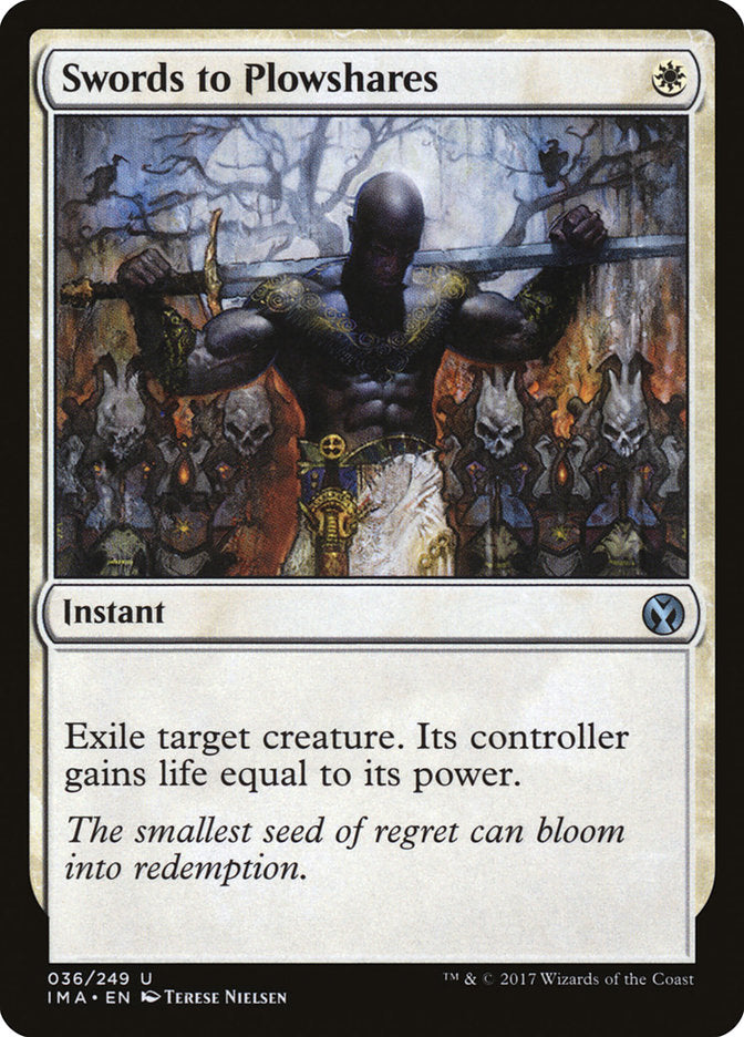 Swords to Plowshares - Iconic Masters #036