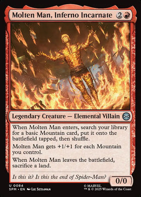 Molten Man, Inferno Incarnate - ...