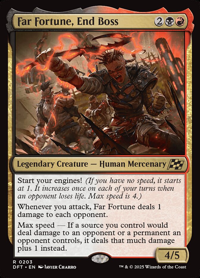 Far Fortune, End Boss Aetherdrift #203