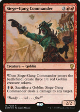 Siege-Gang Commander Dominaria #143