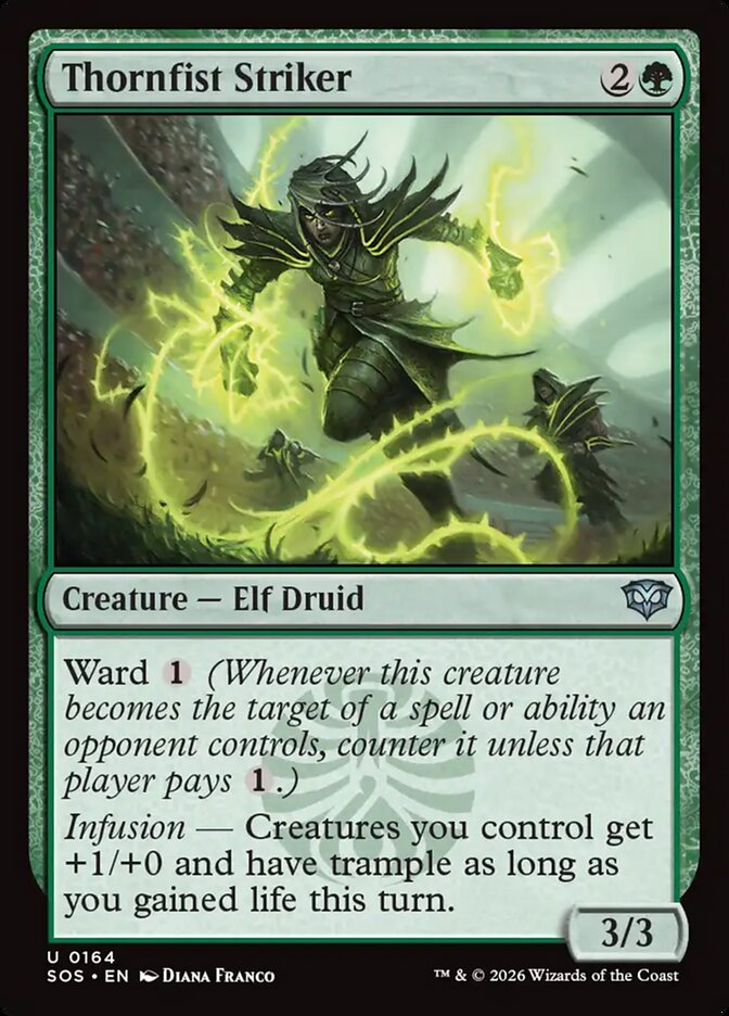 Thornfist Striker Secrets of Strixhaven #164Card Front