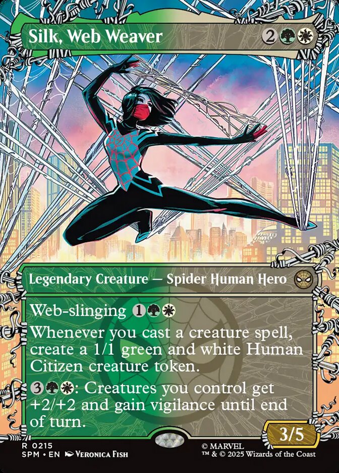 Silk, Web Weaver Web-Slinger - Spider-Man #215