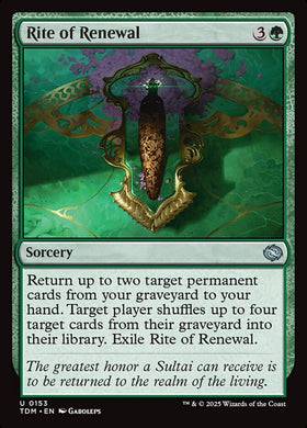 Rite of Renewal Tarkir Dragonsto...