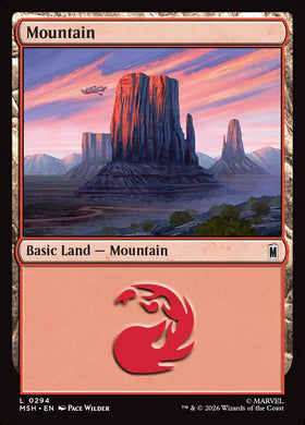 Marvel Superheroes Mountain Card...