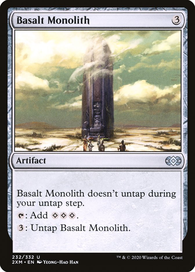 Basalt Monolith Double Masters #232 Card Front
