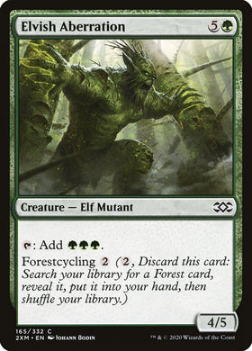 Elvish Aberration Double Masters...