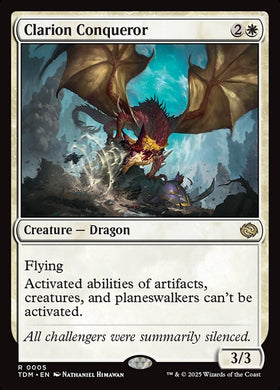 Clarion Conqueror Tarkir Dragons...