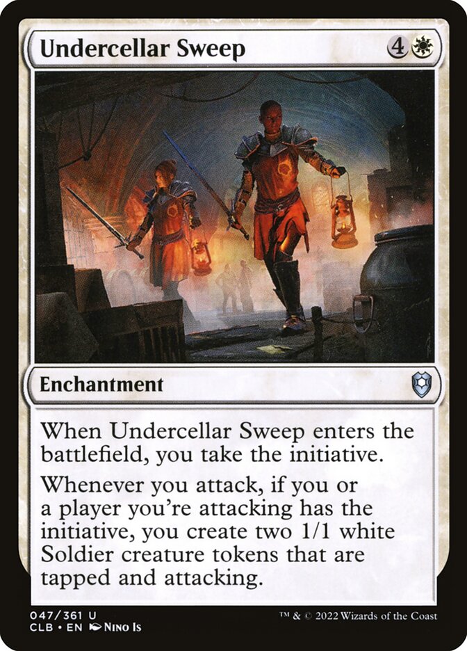 Undercellar Sweep - Commander Legends #047 Card Front