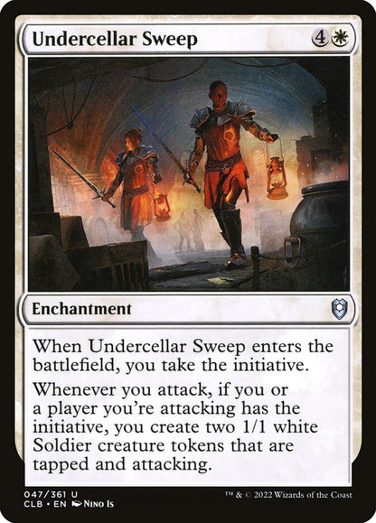 Undercellar Sweep - Commander Legends #047 Card Front
