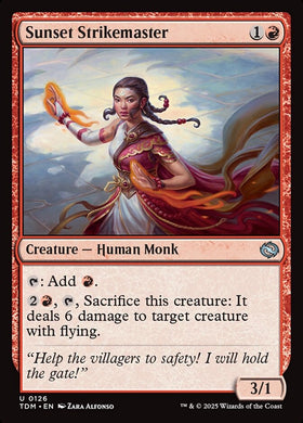 Sunset Strikemaster Tarkir Drago...