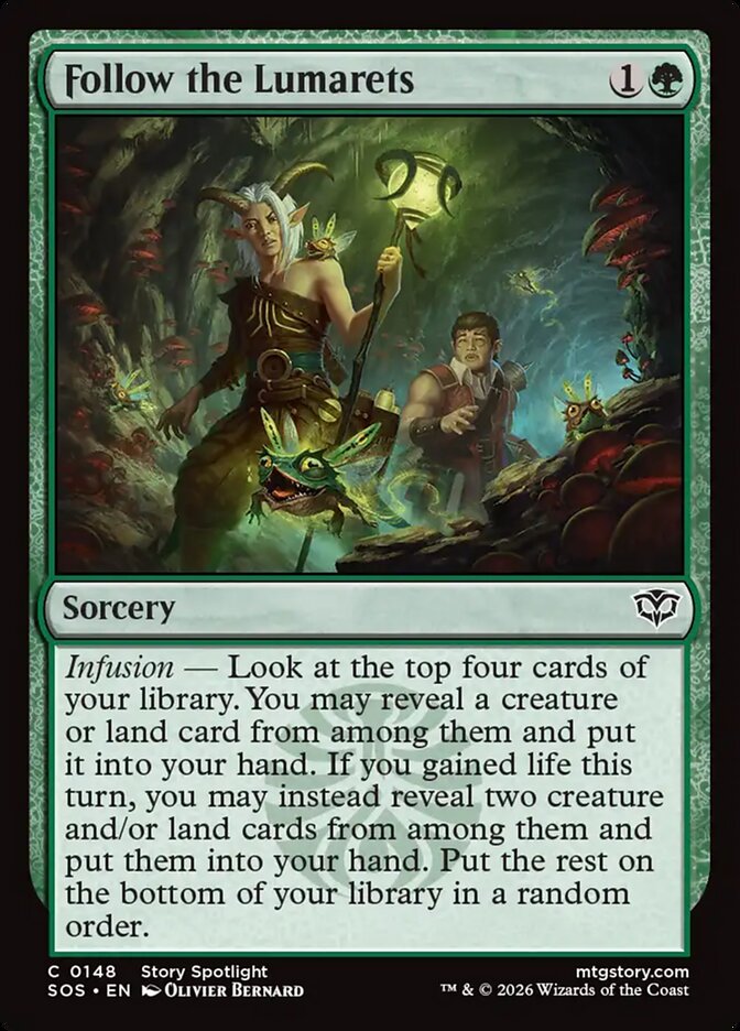 Follow the Lumarets Secrets of Strixhaven #148Card Front