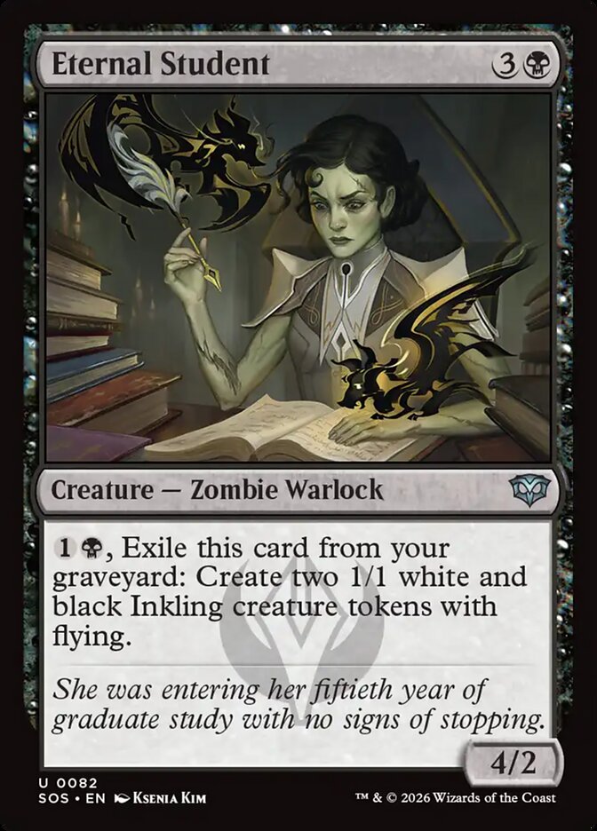 Eternal Student Secrets of Strixhaven #082Card Front