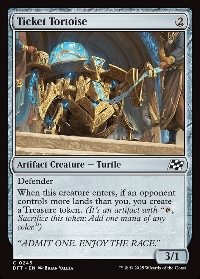 Ticket Tortoise Aetherdrift #245