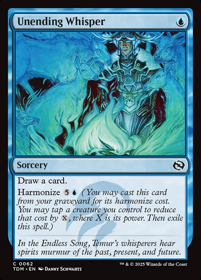 Unending Whisper Tarkir Dragonstorm #062