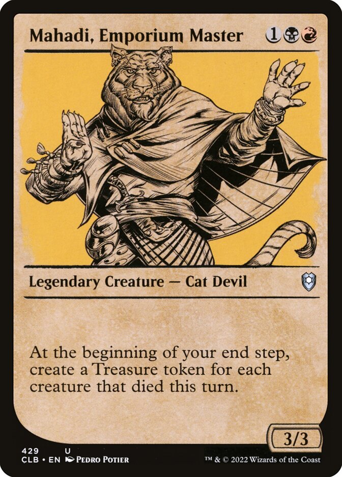 Mahadi, Emporium Master - Commander Legends #429 Card Front