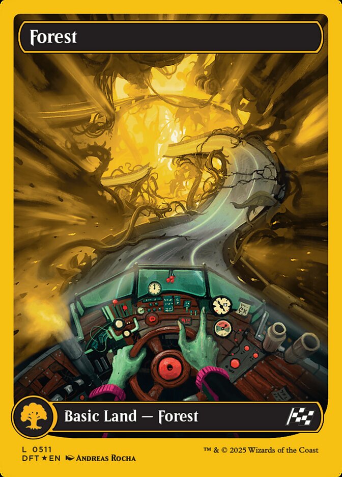Forest - First Place Foil Aetherdrift #511