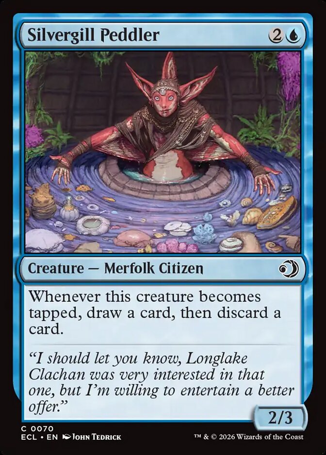 Silvergill Peddler Lorwyn Eclipsed #070