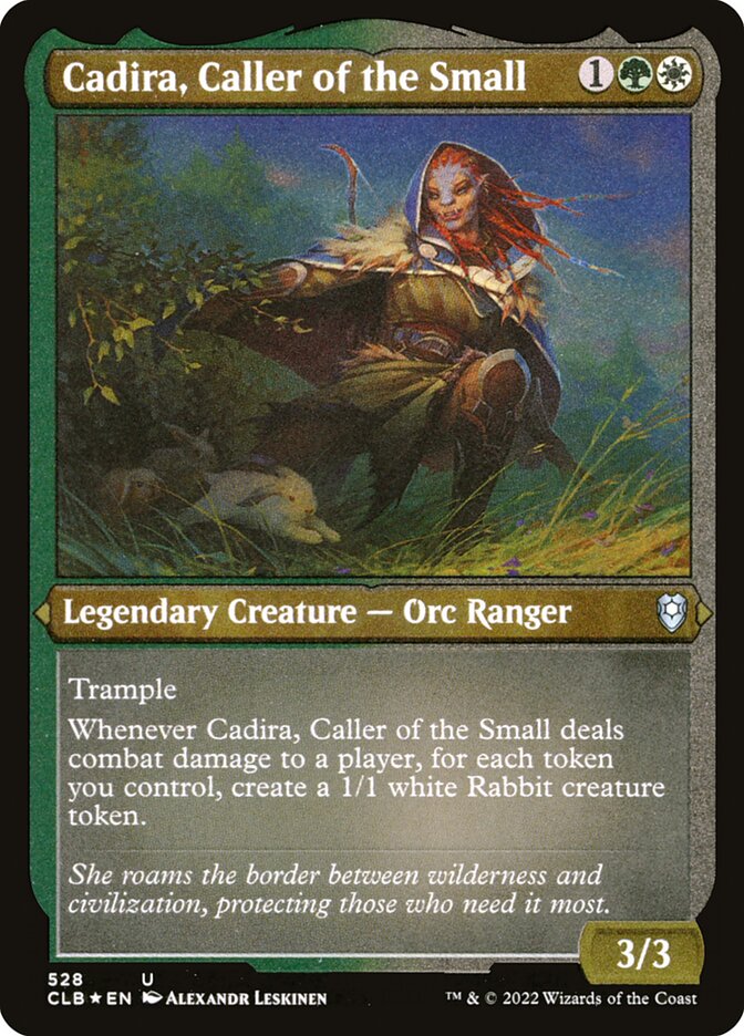 Cadira, Caller of the Small - Commander Legends #528 Card Front