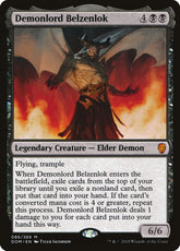 Demonlord Belzenlok Dominaria #086