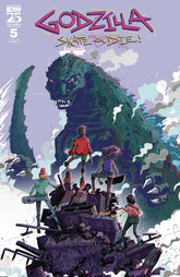 Godzilla: Skate Or Die #5 Cover ...